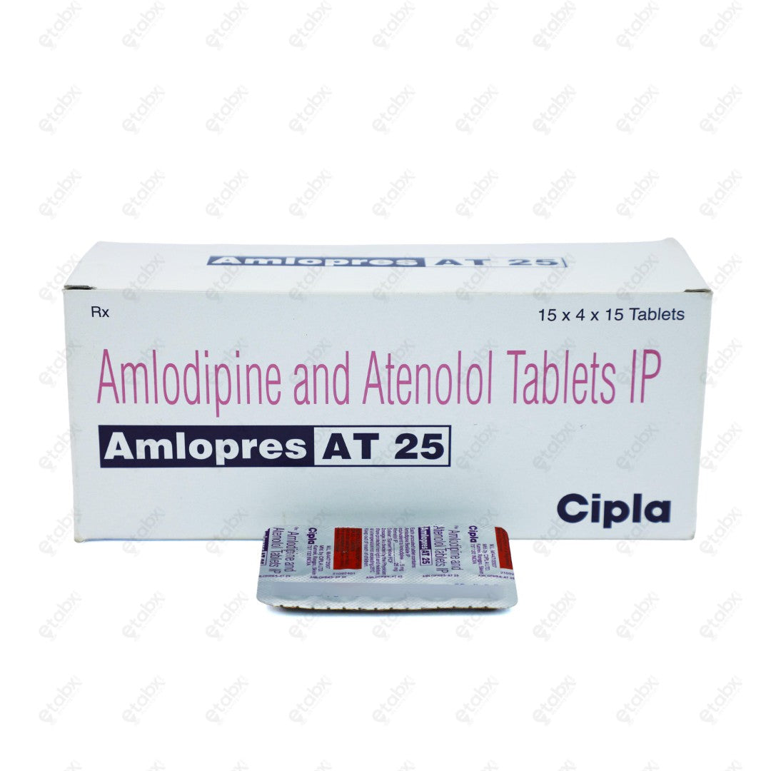 Amlopres AT 25MG Tablet 15's