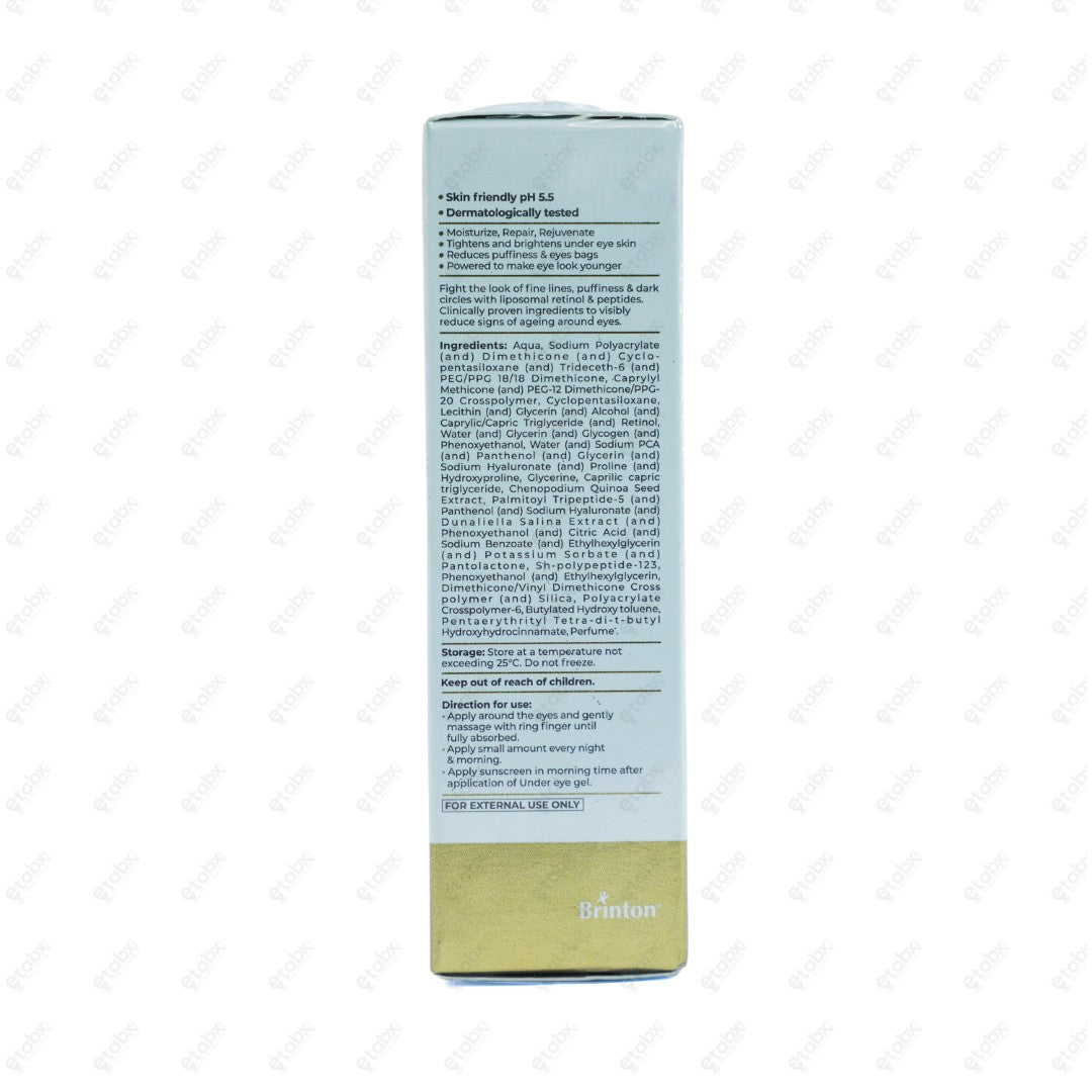 Dexperts Under Eye Gel 15GM Dark Circle & Puffiness Reducer