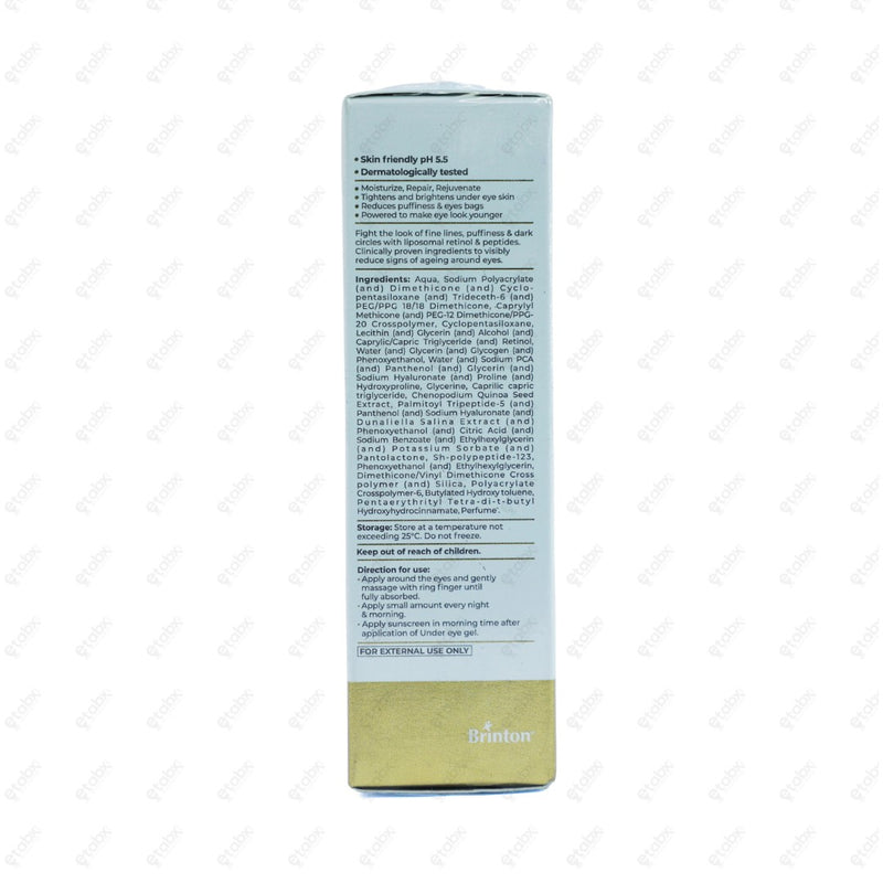 Dexperts Under Eye Gel 15GM Dark Circle & Puffiness Reducer