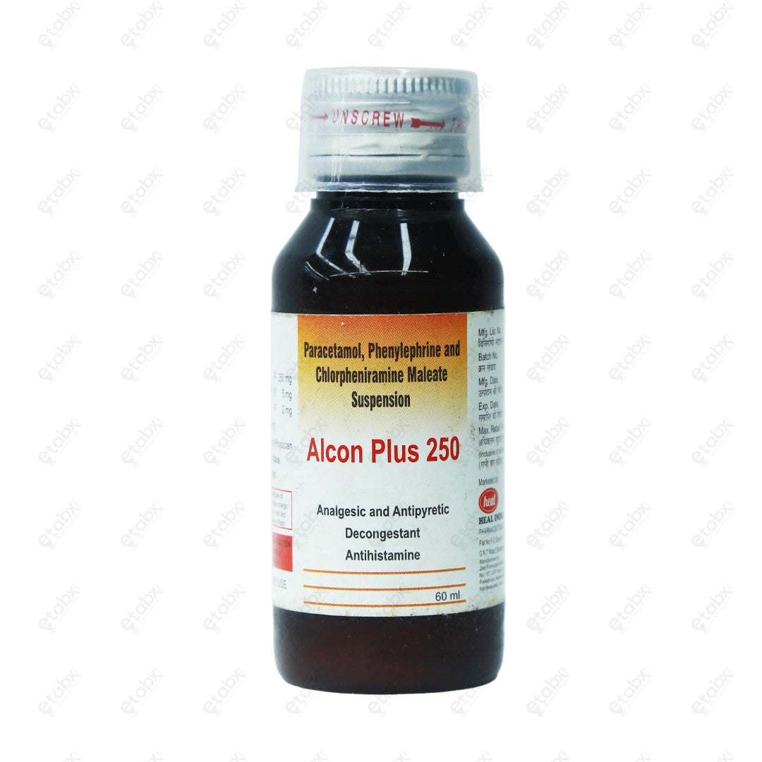 Alcon Plus 250 Syrup 60ml