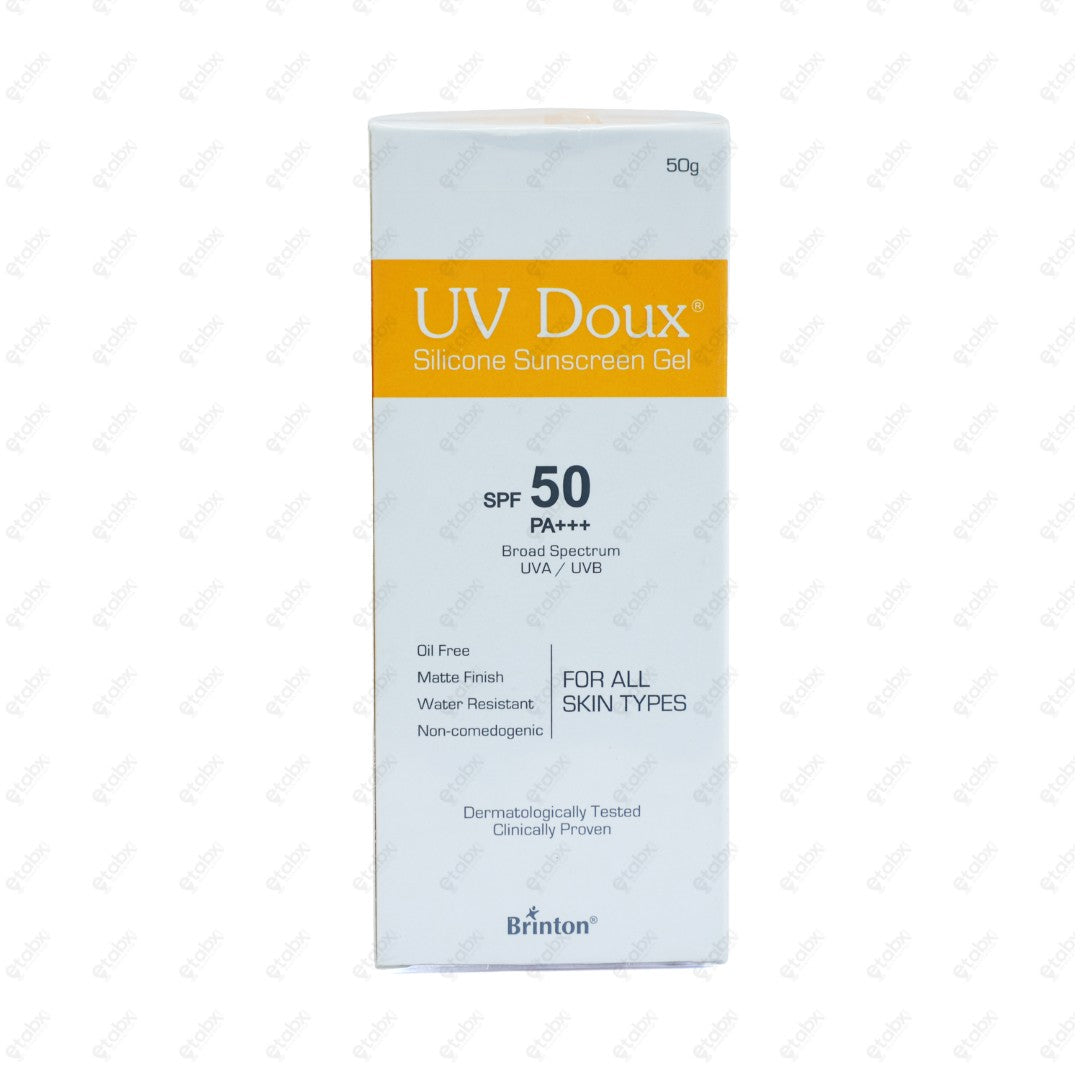 UV Doux Silicone Sunscreen Gel SPF 50 PA+++ 50gm