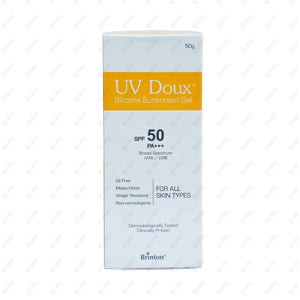 UV Doux Silicone Sunscreen Gel SPF 50 PA+++ 50gm