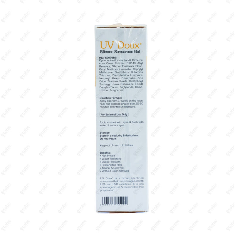 UV Doux Silicone Sunscreen Gel SPF 50 PA+++ 50gm