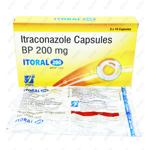 Itoral 200 Capsule 10's