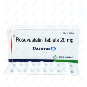 DAROVAS 20mg Tablet 10's