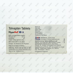 Hyponat O 15 Tablet 10's