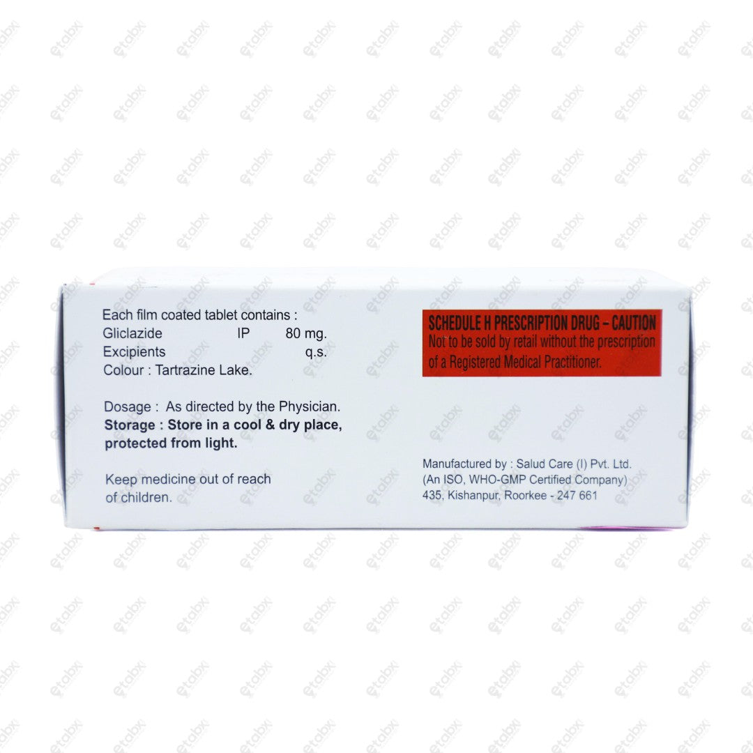 Claglid 80 Tablet 10's