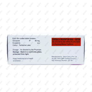Claglid 80 Tablet 10's