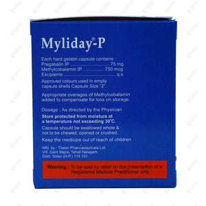 Myliday P Capsules 10's