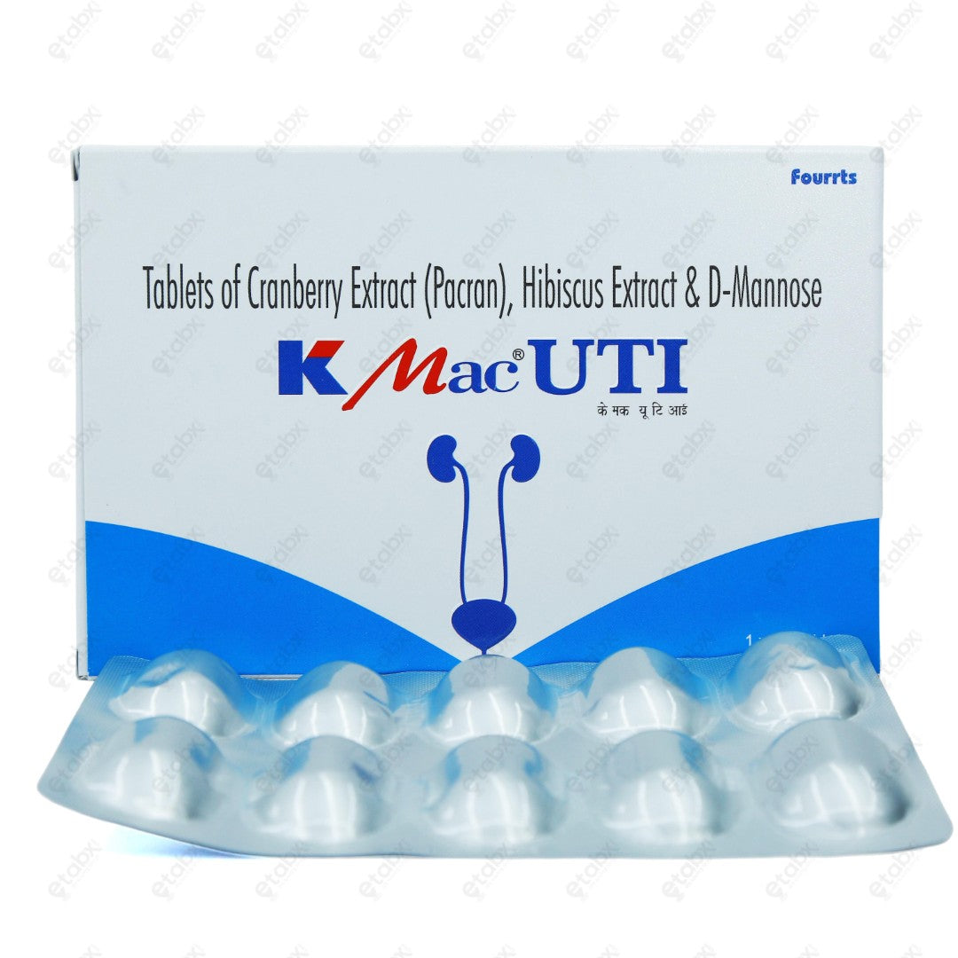 K Mac UTI Tablet 10's
