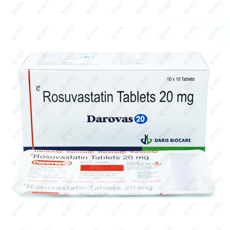 DAROVAS 20mg Tablet 10's