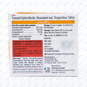 Ultramed D Tablet 15's