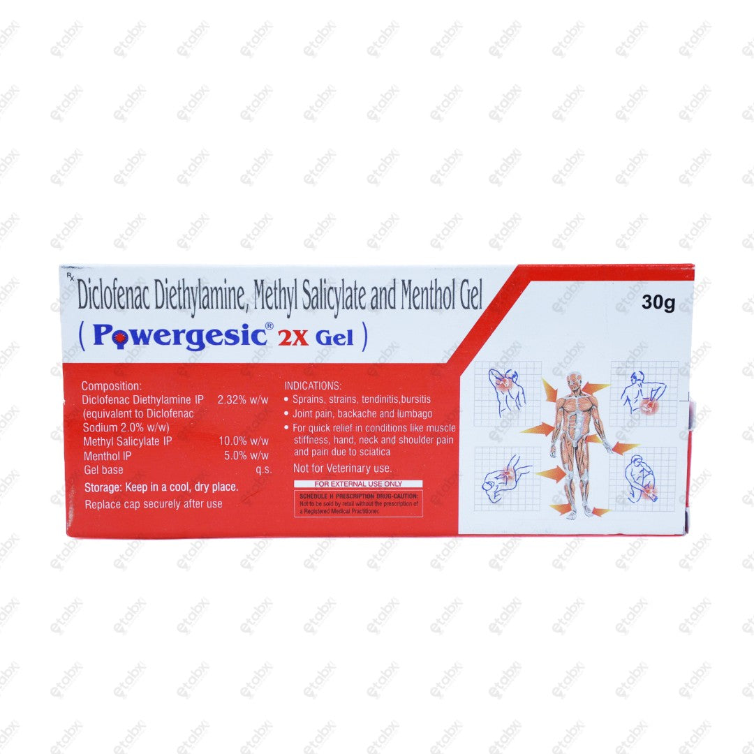 Powergesic 2X Gel 30gm