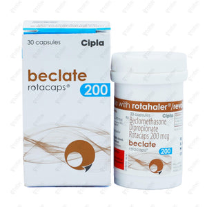 Beclate 200 Rotacaps capsule 30's
