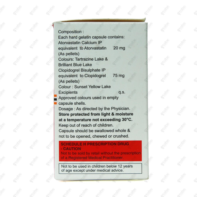 Atorec CV 20mg Capsule 10's