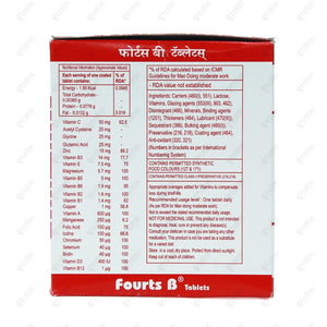 Fourts B Tablets 15's