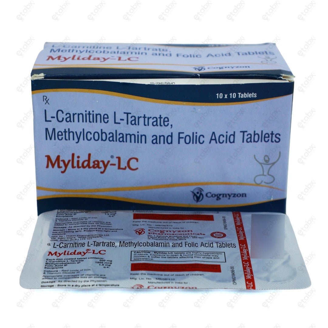 Myliday LC Tablet 10's