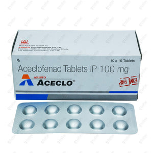 Aceclo 100mg Tablet 10's