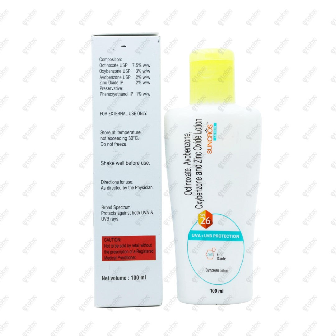 SUNCROS Lotion SPF26 100ml