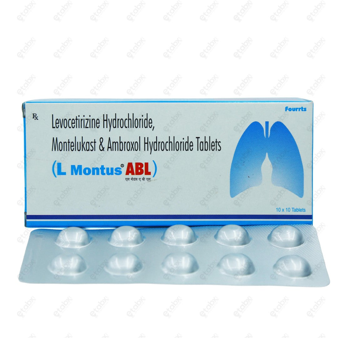 L Montus ABL Tablets 10's