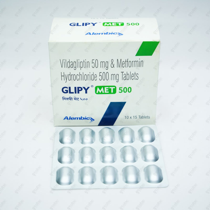 Glipy Met 500mg Tablet 15's
