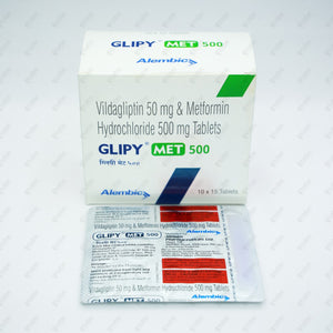 Glipy Met 500mg Tablet 15's