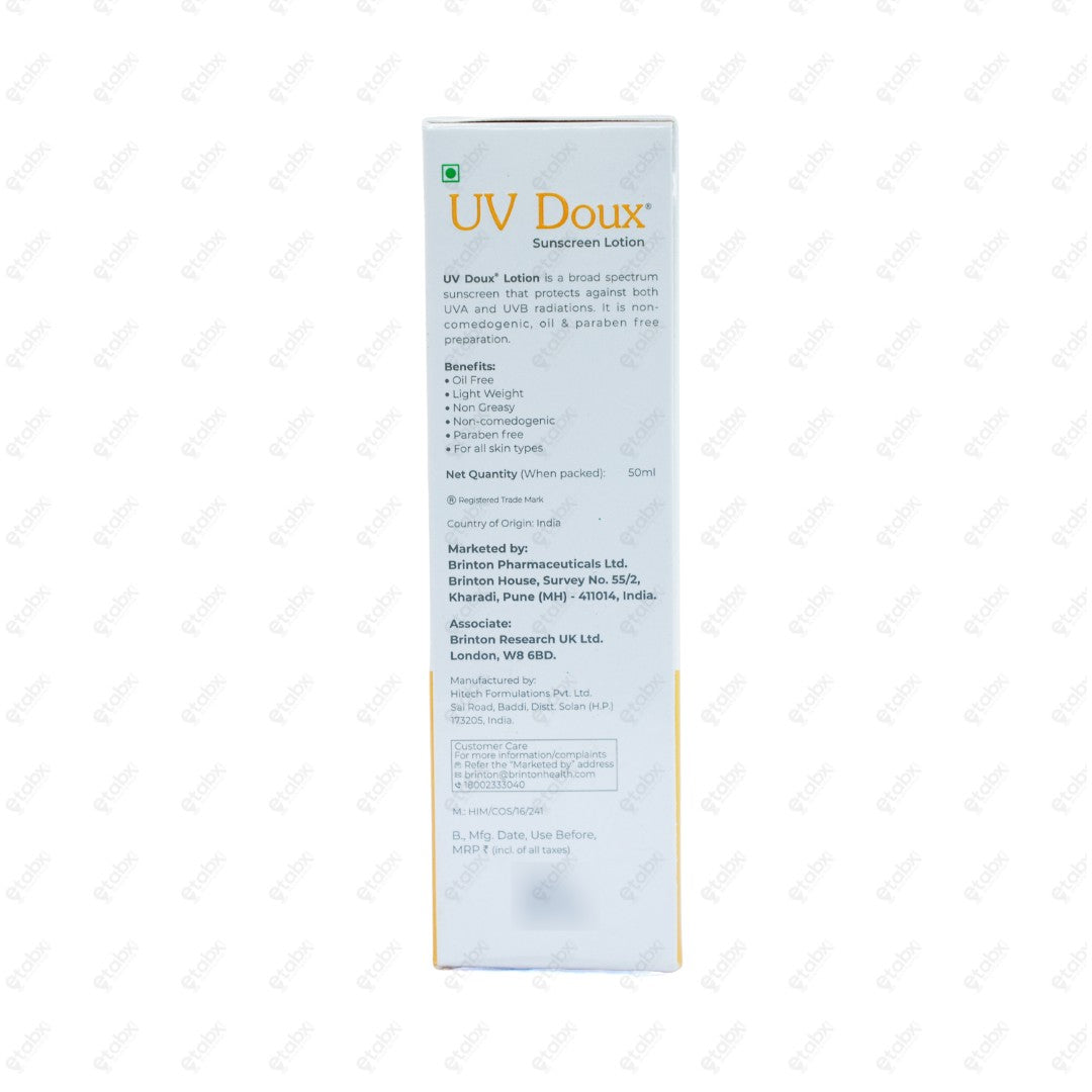 UV Doux SPF-30 Lotion 50ML Sun Protection Hydrating Lotion