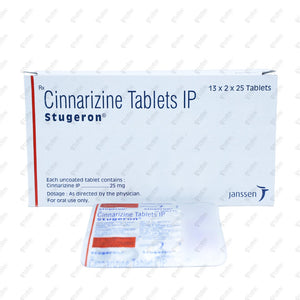 Stugeron 25mg Tablet 25's