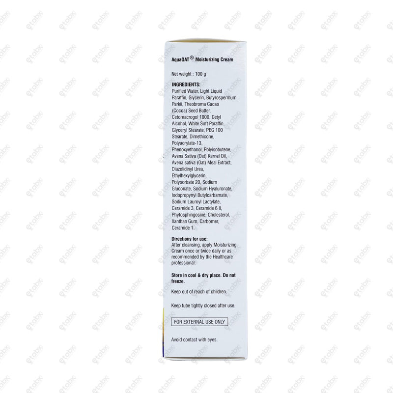 AquaOat Moisturizing Cream 100GM