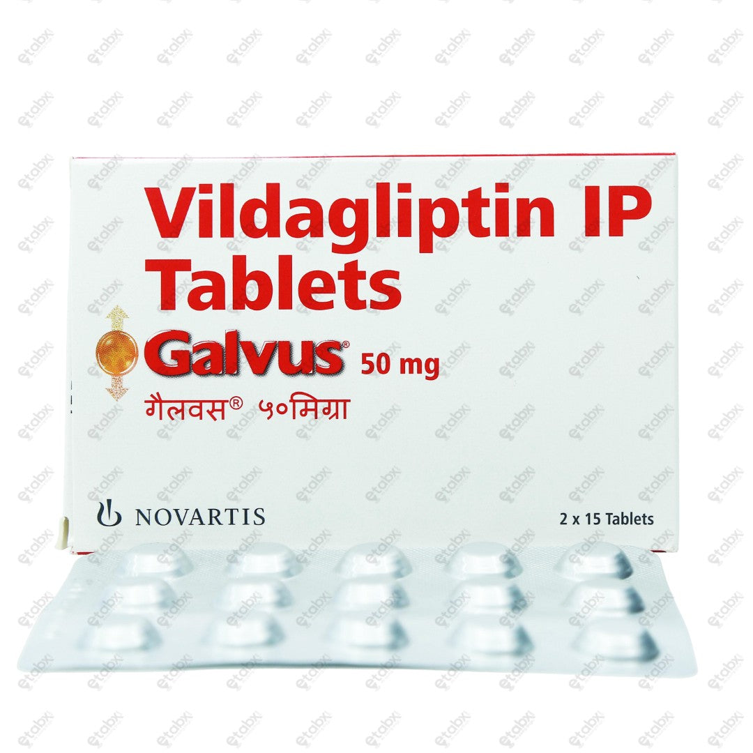 Galvus 50mg Tablet 2x15's