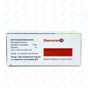 DAROVAS 10mg Tablet 10's