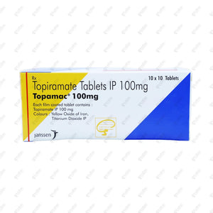 Topamac 100mg Tablet 10's