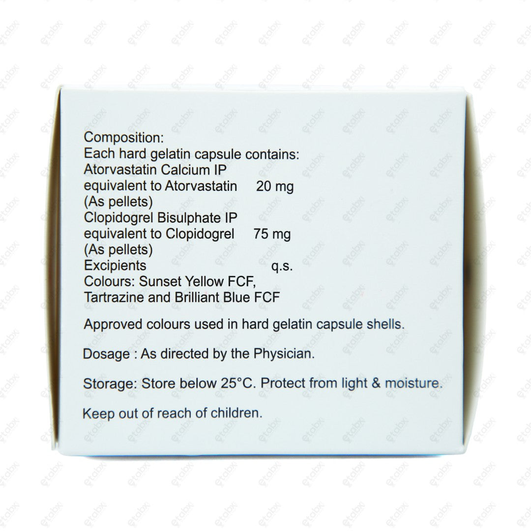 Atorfit CV 20mg Capsule 15's