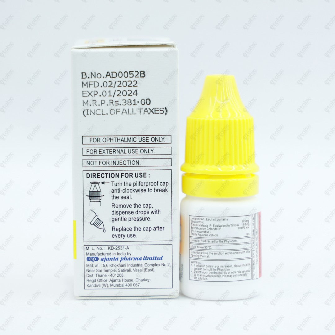 Bimat T Eye Drops 3 ml