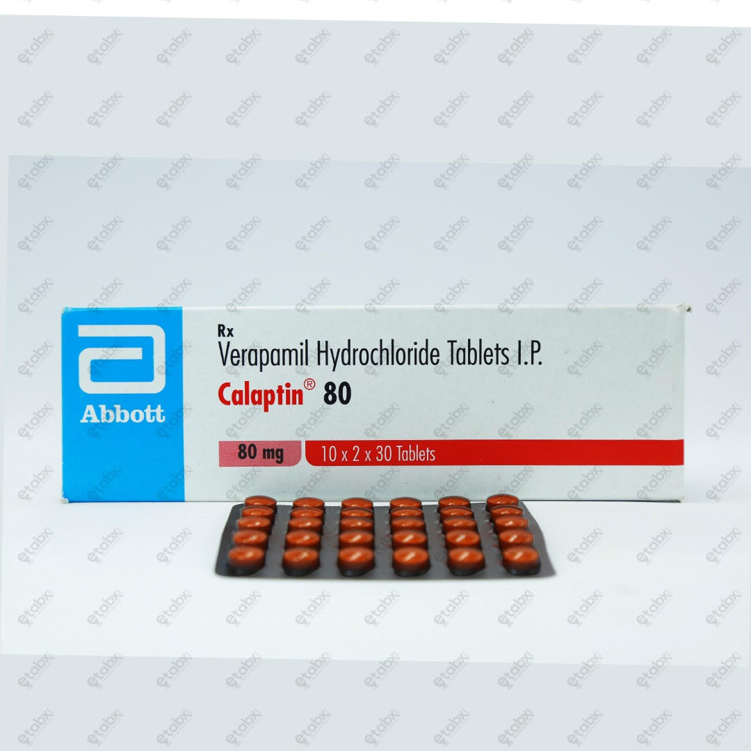Calaptin 80mg Tablets 30's