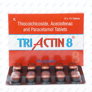 Triactin 8mg Tablet 10's