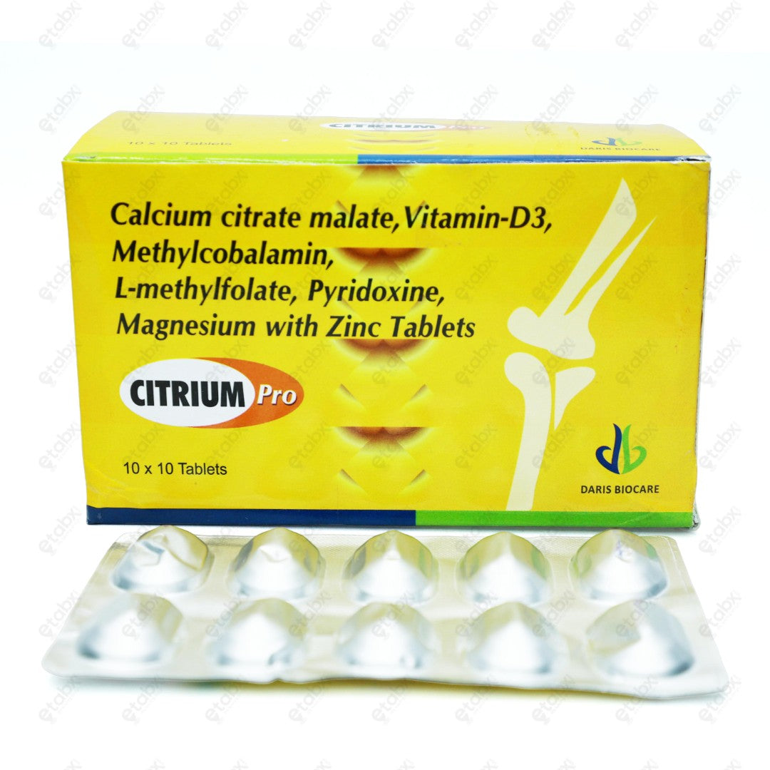 Citrium Pro Tablets 10's