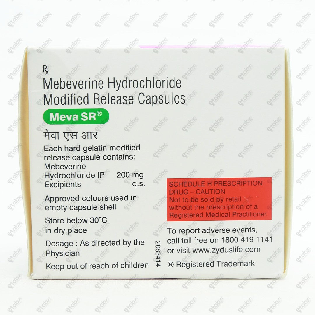 Meva SR Capsule 15's
