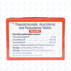 Triactin 8mg Tablet 10's