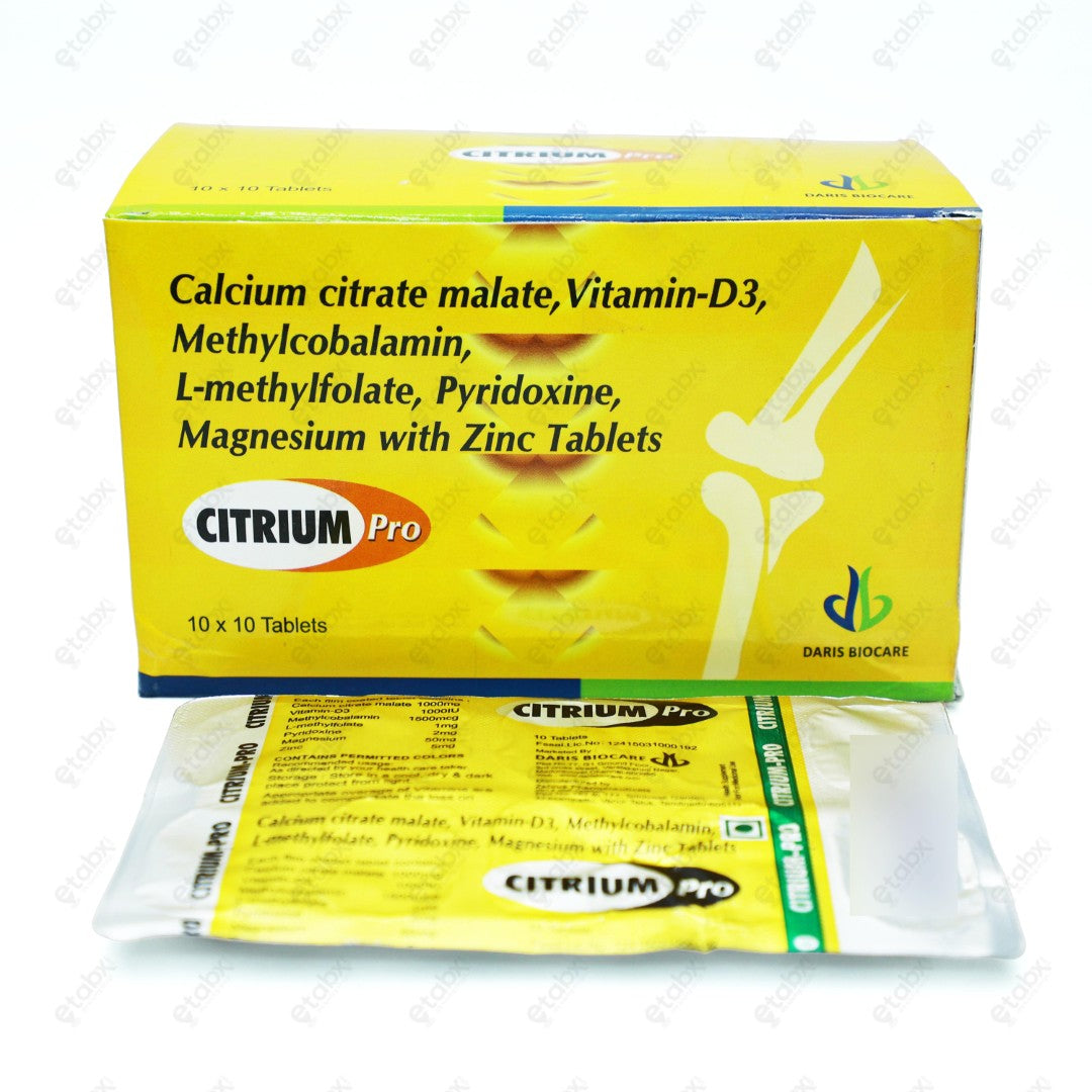 Citrium Pro Tablets 10's