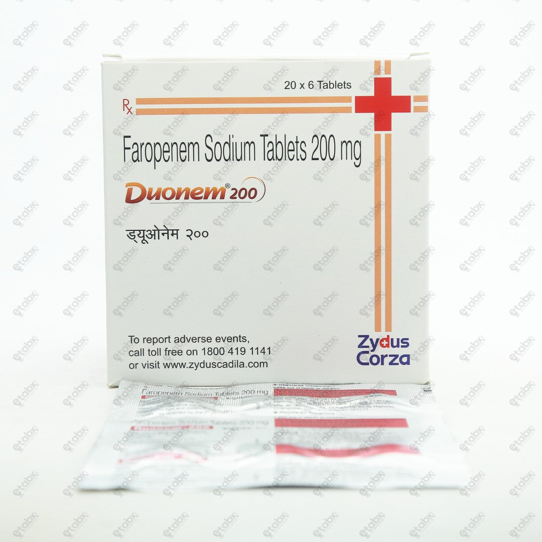 Duonem 200mg Tablet 6's