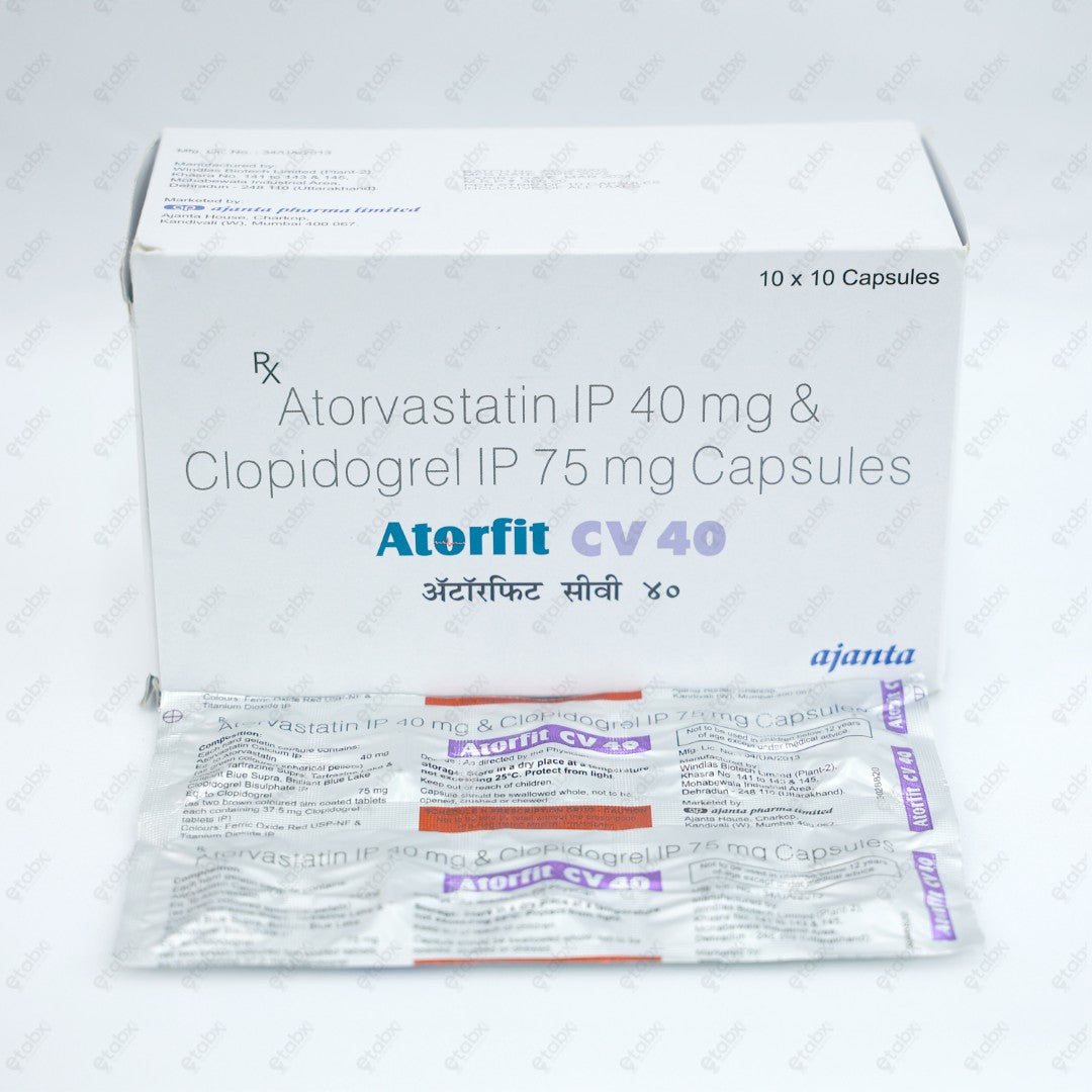 Atorfit CV 40mg Tablet 10's