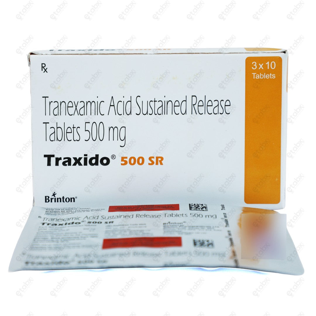 Traxido 500 SR Tablet 10's