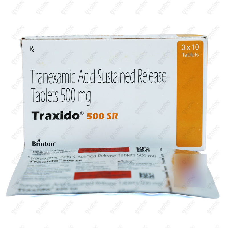 Traxido 500 SR Tablet 10's