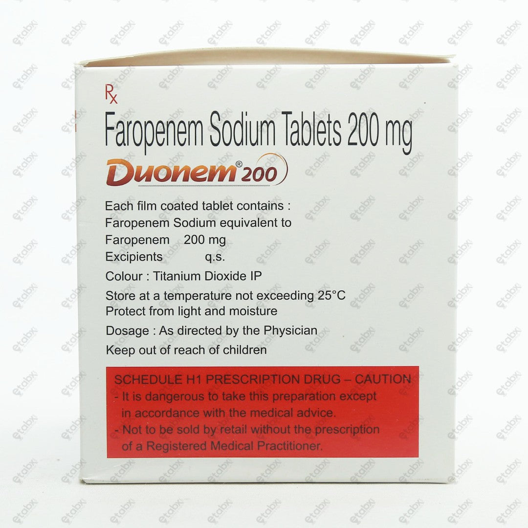 Duonem 200mg Tablet 6's