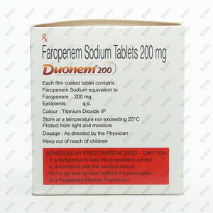 Duonem 200mg Tablet 6's