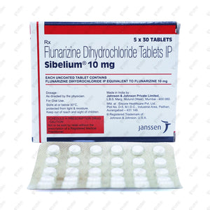 Sibelium 10 mg Tablet 30 Tablets