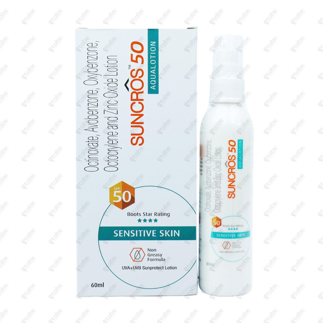 Suncros 50Aqua Lotion 60ml