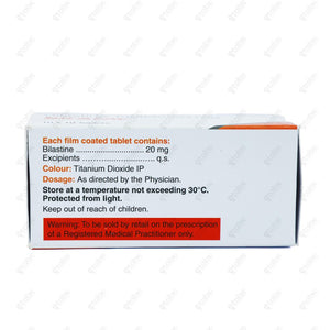 Bilafav 20mg Tablet 10s