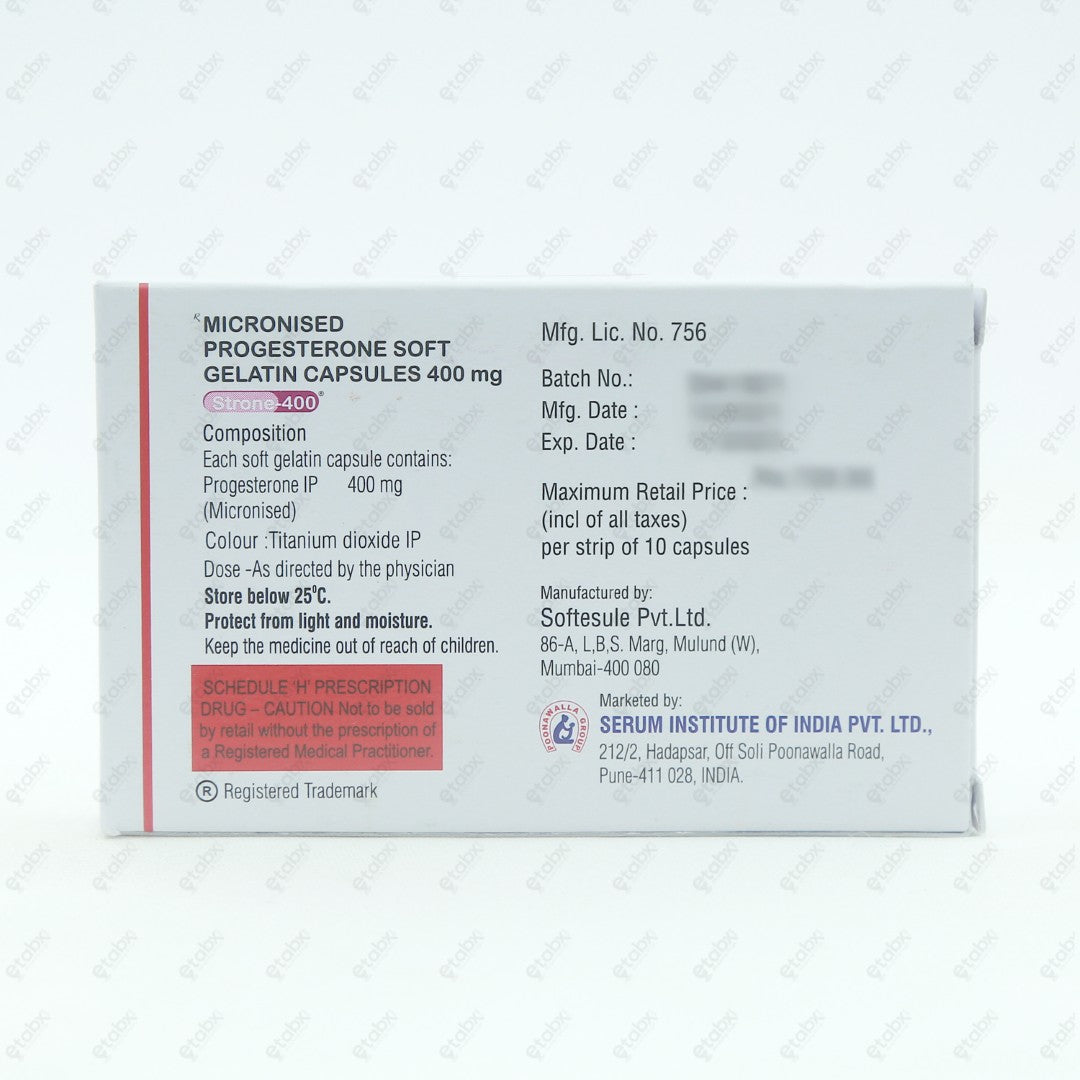 Strone 400mg Capsules